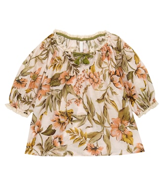 Anneke floral top | Zimmermann Kids