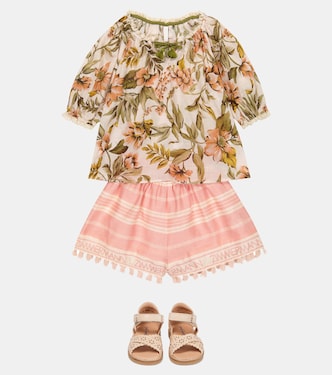 Anneke floral top | Zimmermann Kids
