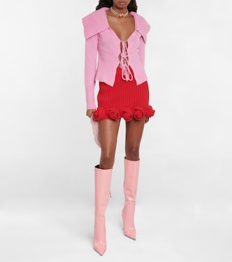 Botas altas de charol | Blumarine