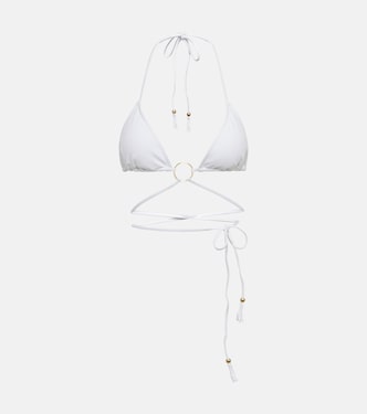 Top de bikini triangular con anillas | Bananhot