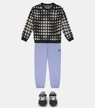 Face提花羊毛毛衣 | Acne Studios Kids