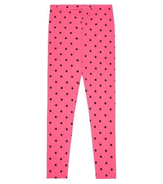 Leggings mezcla de algodón con lunares | Mini Rodini