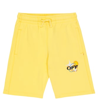 Shorts en jersey de algodón | Off-White Kids