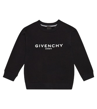 Sudadera en mezcla de algodón con logo | Givenchy Kids