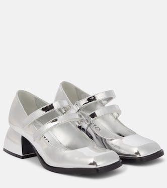 Bulla Bacara patent leather Mary Jane pumps | Nodaleto