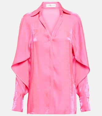 Blusa in raso con cut-out | Victoria Beckham