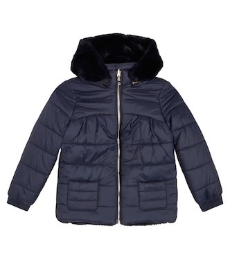 Wendbare Jacke mit Faux Fur | Tartine et Chocolat