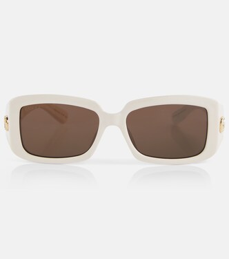 Occhiali da sole rettangolari Double G | Gucci