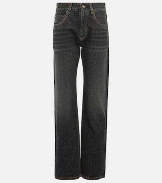Mid-rise straight jeans | Brunello Cucinelli