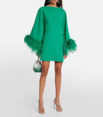 Minikleid Arama mit Federn | Safiyaa