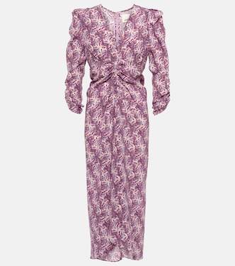 Vestido midi Albini de mezcla de seda | Isabel Marant