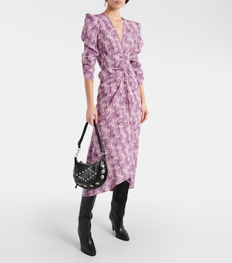 Midikleid Albini aus einem Seidengemisch | Isabel Marant