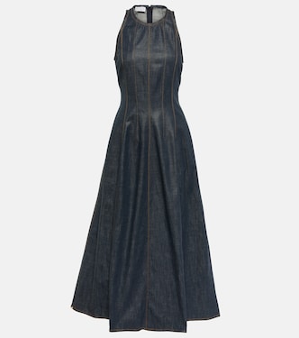 Abito midi di jeans | Brunello Cucinelli