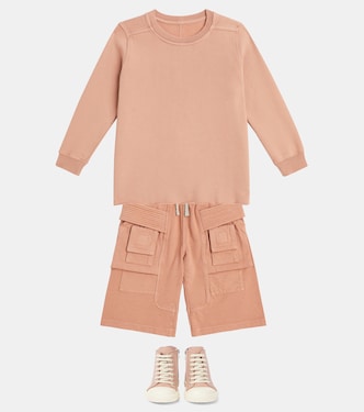Sweat-shirt Lido en coton | Rick Owens Kids