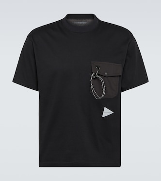 T-shirt Pocket T in misto cotone | And Wander