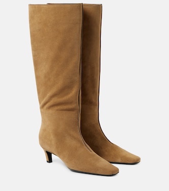 Stivali Wide Shaft in suede | Toteme