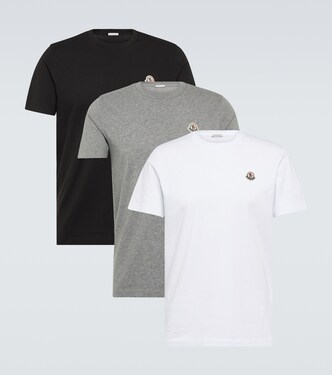 Set aus drei T-Shirts aus Baumwoll-Jersey | Moncler