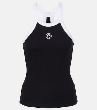 Tank top Moon in jersey di misto cotone | Marine Serre