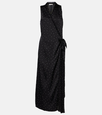 Wickelkleid aus Chiffon | Vince