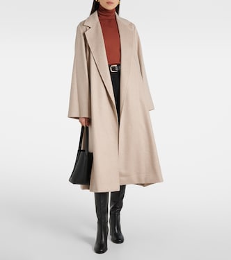 Abrigo envolvente Fornovo de cachemir | Max Mara