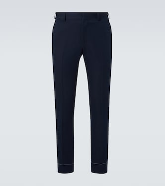 Gerade Hose Pienza aus Leinen und Baumwolle | Brioni