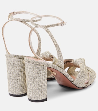 Sandali Nina 85 in tweed | Aquazzura