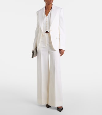 Pantaloni a gamba larga in lana | Stella McCartney