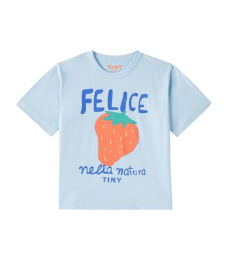 T-Shirt Nella Natura aus Baumwoll-Jersey | Tinycottons