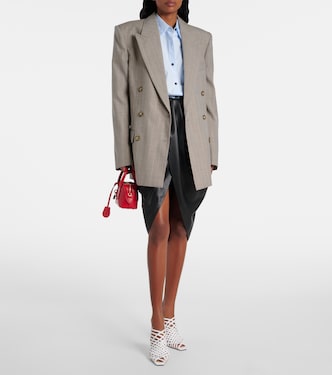 Oversized double-breasted wool blazer | Stella McCartney