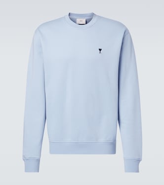Bestickter Pullover aus Baumwolle | Ami Paris