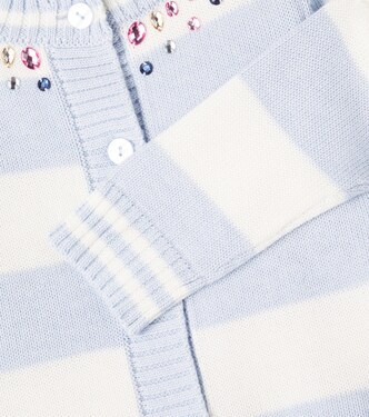Cardigan mit Kristallen | Monnalisa
