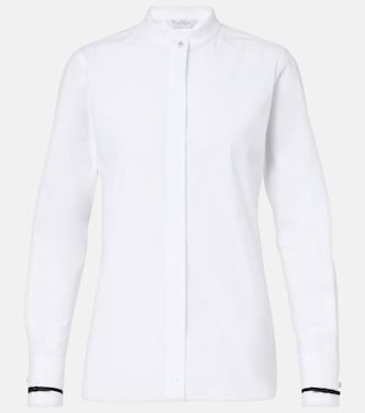 Otranto cotton-blend poplin shirt | Max Mara