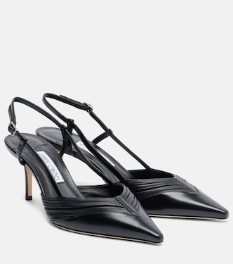 Afia 65 leather slingback pumps | Jimmy Choo