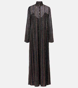 Robe longue en lamé à sequins | Missoni