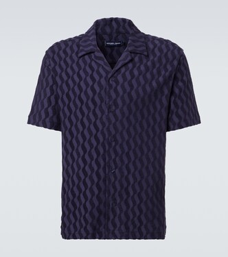 Roberto cotton-blend terry cuban shirt | Frescobol Carioca