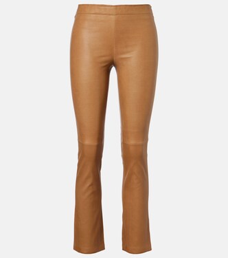 JP Twenty leather slim pants | Stouls