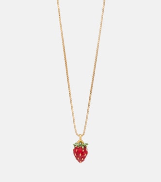 Strawberry pendant necklace | Saint Laurent