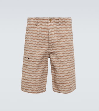 Shorts de algodón estampados | Acne Studios