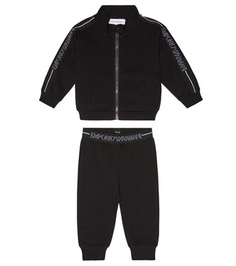 Bébé – Ensemble sweat-shirt et pantalon en coton mélangé | Emporio Armani Kids