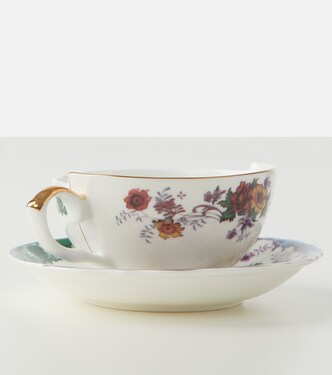 Hybrid Isidora teacup and saucer set | Seletti