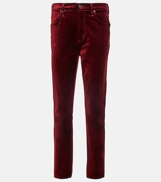 High-Rise Slim Hose Jolene aus Samt | Citizens of Humanity