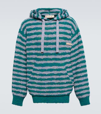 Felpa in misto cotone a righe | Marni
