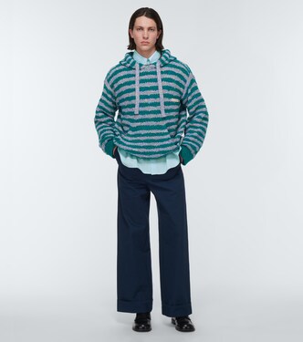 Felpa in misto cotone a righe | Marni