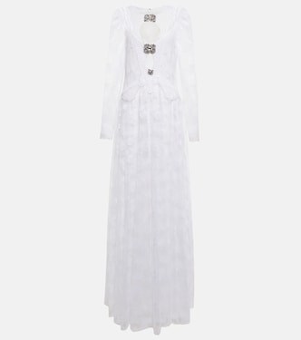 Embellished cutout lace gown | Christopher Kane