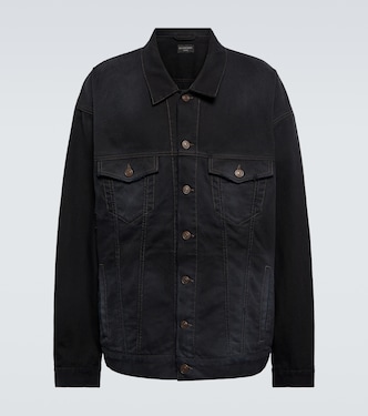 Giacca di jeans oversize BB Icon | Balenciaga