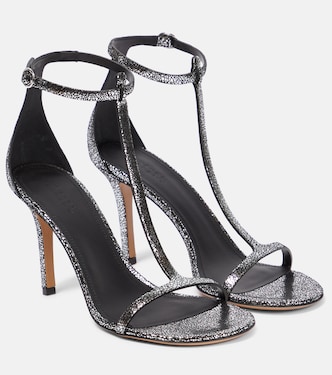 Sandali Einari in pelle metallizzata | Isabel Marant