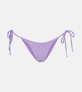 Slip bikini con decorazione | Self-Portrait