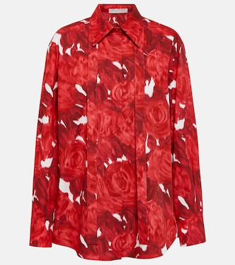 Printed cotton shirt | Valentino