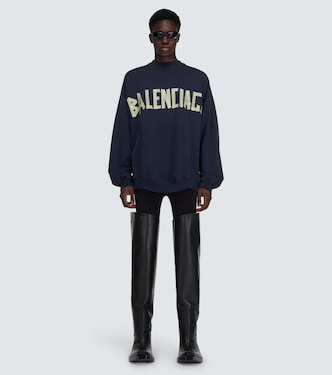 Overknee-Stiefel Santiago aus Leder | Balenciaga