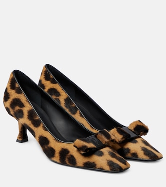 Salones Siwar de pelo estampado | Ferragamo